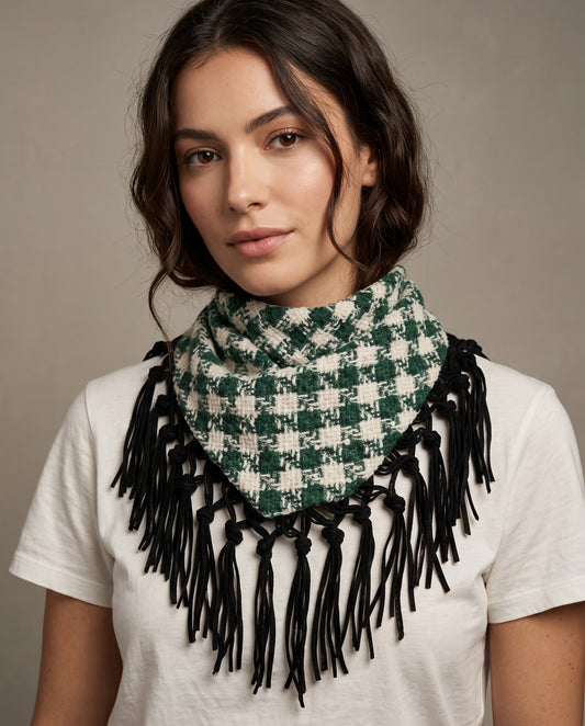 Sciarpa Chanel verde